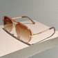 🔥 LIMITED TIME 50% OFF! 🕶️ Women's Retro Double-Bridge Sunglasses – UV400 Protection & Gradient Lenses ✨