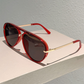 🔥 LIMITED TIME 50% OFF! 🕶️ Women's Retro Double-Bridge Sunglasses – UV400 Protection & Gradient Lenses ✨