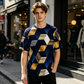 📢📢JETZT 50 % RABATT!! ⏰Herren-T-Shirt mit geometrischem 3D-Print