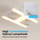 🔥JETZT 50 % RABATT!🔥 Deckenventilator mit Doppelkopf und LED-Licht – modernes Design mit Fernbedienung für Wohnzimmer & Schlafzimmer