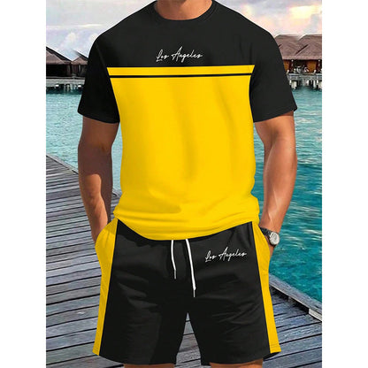 🏃‍♂️ 2-teiliges Activewear-Set für Herren – atmungsaktiv, elastisch & vielseitig für Training, Laufen & Freizeit 💪
