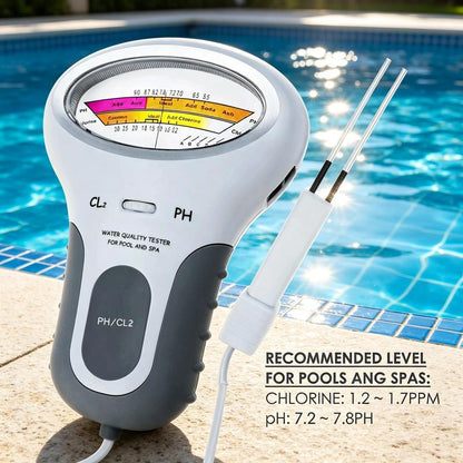 📢📢50% OFF & In Stock⏰  🏊 pH & Cl2 Chlorine Tester – Precise Measurement of pH & Chlorine in Pool – Simple, Fast, Reliable 💧