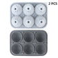 ⚾️ Perfect Stitch Detail! Flexible Baseball Ice Mold – Easy-Release Sphere for Whiskey & Cocktails ✨