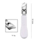 📢📢50% OFF ！！Wide Jaw Opening Anti-Splash Slanted Nail Clipper