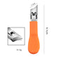 📢📢50% OFF ！！Wide Jaw Opening Anti-Splash Slanted Nail Clipper