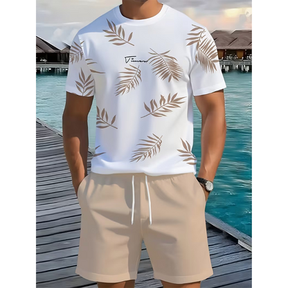 📢📢40% OFF !! ⏰Men's Summer Printed 2-Piece Set