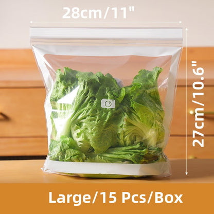 📢📢50% OFF & In Stock⏰Transparent Food-Grade Reinforced Double-Seal Bags