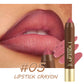 📢📢50% OFF & In Stock⏰Long-Lasting Matte Lip Crayon for Women | 2-in-1 Liner & Lipstick | Hydrating & Non-Drying | Precision Triangular Tip | 6 Colors ✨