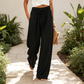 Summer Bestseller🔥👖 Elastic Drawstring Wide-Leg Pants with Pockets – Breezy & Comfortable for Everyday Wear