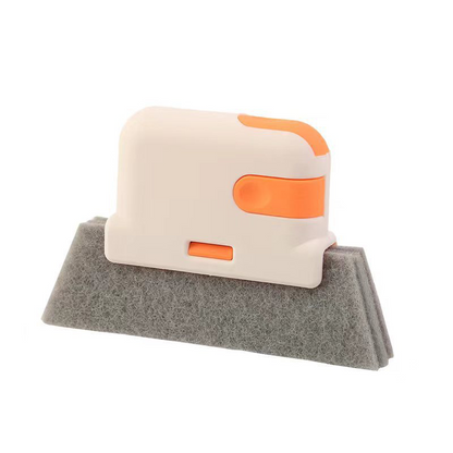 📢📢Buy 1 get 1 free !!⏰️ 3-in-1 Window Track Cleaning Tool with Scrubbing Pad 💪