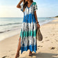 🎉 LIMITED TIME 50% OFF! 👗 Women’s Tie Dye V Neck Maxi Dress – Summer Vacation Outfit 🌈