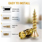 📢📢50% OFF !! ⏰🛠️ 2026 Sale — Over 41,200 Sold! 🔩 Self-Drilling Drywall Anchors – Rock-Solid in 60 Sec ✨