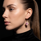 📢📢50% OFF !! ⏰🎉 2026 Sale — Over 45,000 Sold!💎 Sparkling Heart-Shaped Drop Rhinestone Earrings – Gold Tone Pink Heart Dangle Earrings 💕