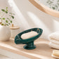 📢📢50% OFF !!⏰ 2026 Sale — Over 22600 Sold!🧼Ceramic Leaf Soap Dish – Self-Draining 🍃