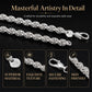 📢📢50% OFF !! ⏰ Trendy Dragon Scale Chain Jewelry Set ✨