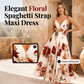 📢📢50% OFF !! ⏰ 2026 Sale — Over 36,000 Sold 💞 Women Floral Spaghetti Strap Maxi Dress – Summer Vacation Outfit 🌸