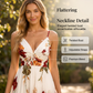 📢📢50% OFF !! ⏰ 2026 Sale — Over 36,000 Sold 💞 Women Floral Spaghetti Strap Maxi Dress – Summer Vacation Outfit 🌸