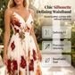 📢📢50% OFF !! ⏰ 2026 Sale — Over 36,000 Sold 💞 Women Floral Spaghetti Strap Maxi Dress – Summer Vacation Outfit 🌸