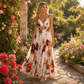 📢📢50% OFF !! ⏰ 2026 Sale — Over 36,000 Sold 💞 Women Floral Spaghetti Strap Maxi Dress – Summer Vacation Outfit 🌸