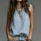 🎉 2026 Sale — Over 26,000 Sold! 💞 Lace Trim Sleeveless Top – Breezy Chic, Effortless Grace ✨