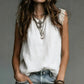 🎉 2026 Sale — Over 26,000 Sold! 💞 Lace Trim Sleeveless Top – Breezy Chic, Effortless Grace ✨