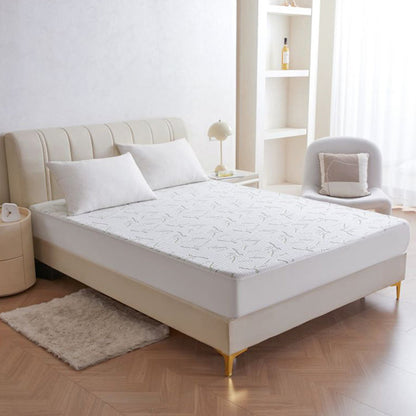 📢📢50% OFF !!⏰Bamboo Fiber Waterproof Mattress Protector