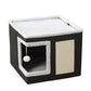 📢📢50% OFF & In Stock and Free Shipping✈️ 🏠 Foldable 2-in-1 Cat Cube House – Dual-Level Design, Built-in Scratching Pad & All-Season Comfort – Space-Saving & Portable 🐾