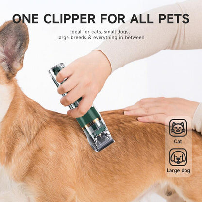 📢📢50% OFF !! ⏰ Quiet Pet Groomer – Rechargeable,Powerful, and Versatile🐾