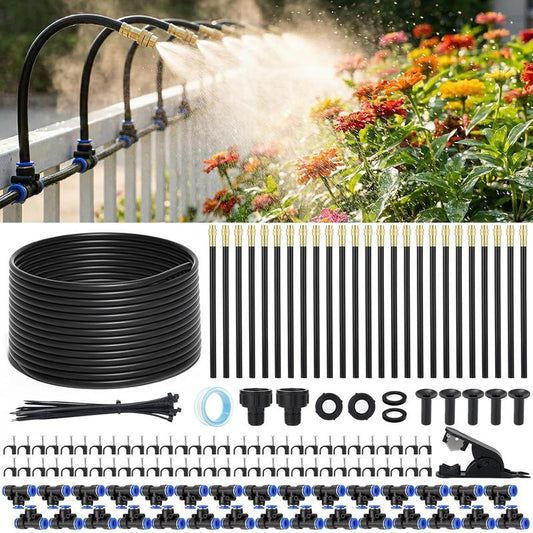 📢📢50% OFF !! ⏰Adjustable Misting Cooling System with Flexible Nozzles