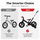 📢📢50% OFF !! ⏰2-in-1 Convertible Kids' Tricycle and Balance Bike with Parent Push Handle