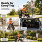📢📢50% OFF !! ⏰2-in-1 Convertible Kids' Tricycle and Balance Bike with Parent Push Handle