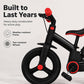 📢📢50% OFF !! ⏰2-in-1 Convertible Kids' Tricycle and Balance Bike with Parent Push Handle