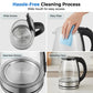📢📢50% OFF !! ⏰Glass Electric Kettle with LED Light