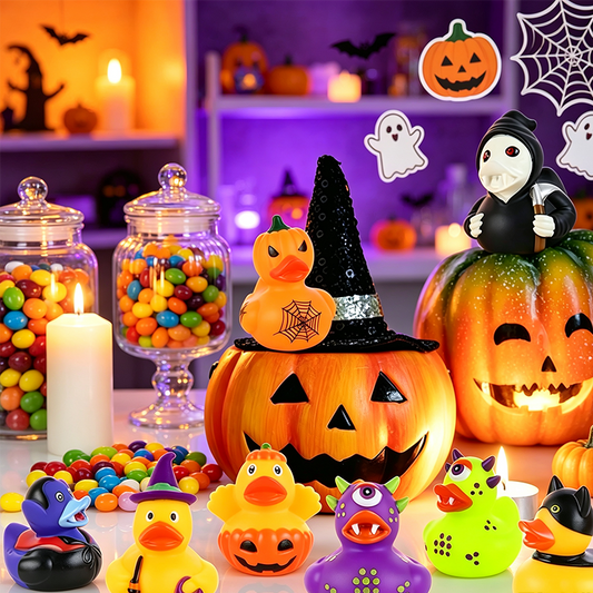 📢📢50% OFF !! ⏰Halloween Duck Bath Toy for Kids