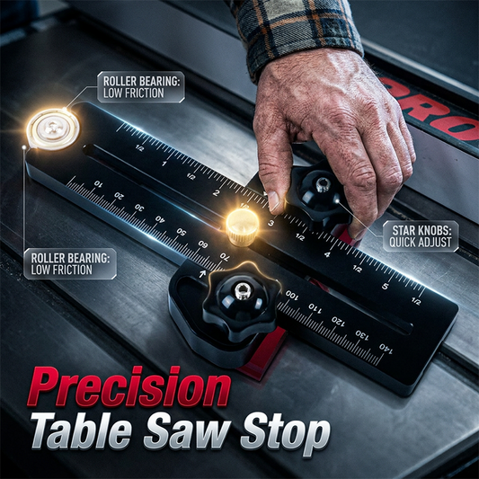 📢📢50% OFF !! ⏰🔧 2026 Sale — Over 58,900 Sold! ⚙️ Portable Black Precision Table Saw Stop