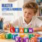 📢📢50% OFF !!⏰ 🧲 Magnetic Alphabet & Number Cubes – 40 Pieces, 360° Snap-On Play – Learn Letters & Math Through Play! ✨
