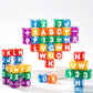 📢📢50% OFF !!⏰ 🧲 Magnetic Alphabet & Number Cubes – 40 Pieces, 360° Snap-On Play – Learn Letters & Math Through Play! ✨