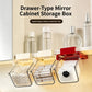 📢📢50% OFF !! ⏰Under Shelf Pull-Out Drawer Organizer – Space-Saving Design, Clear Front Panel & Drill-Free Installation 📦