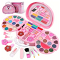 📢📢50% OFF !! ⏰Kids Washable Makeup Toy Set with Portable Pink Handbag
