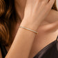 📢📢50% OFF !! ⏰Retro Rhinestone Gold-Tone Cuff Bangle