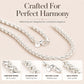 Elegant Silver-Tone Braided Wheat Chain Necklace