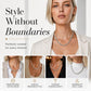 Elegant Silver-Tone Braided Wheat Chain Necklace