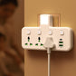📢📢50% OFF !! ⏰ 🔌 Connecting Socket with Type-C Charging Plug – 2 USB Ports, Night Light Option & Worldwide Plug Compatibility ✨