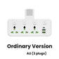 📢📢50% OFF !! ⏰ 🔌 Connecting Socket with Type-C Charging Plug – 2 USB Ports, Night Light Option & Worldwide Plug Compatibility ✨