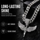📢📢40% OFF !! ⏰Men's Sprakling Rhinestone Pendant Necklace