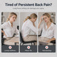 📢📢50% OFF !!⏰🪑 Ergonomic Memory Foam Seat Cushion with Back Support – Stay Comfortable All Day, Perfect for Office, Car & Home ✨