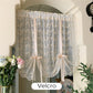 📢📢50% OFF !! ⏰🌸Embroidered Floral Tie-Up Sheer Curtain