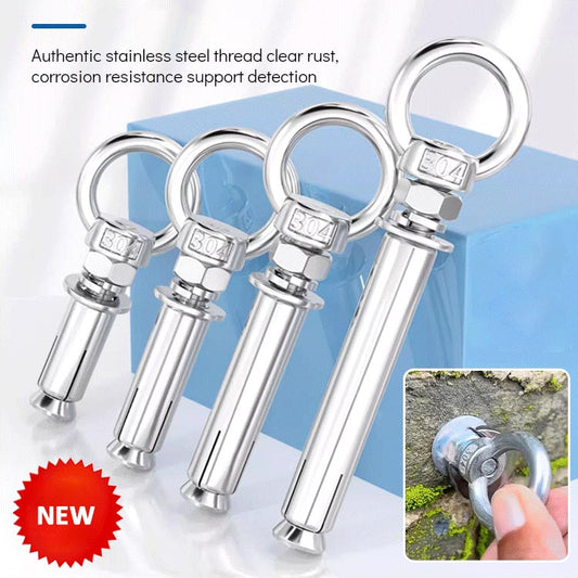 📢📢50% OFF !! ⏰🔩 2026 Sale — Over 23,200 Sold! ⚙️ 6PCS/Pack 304 Stainless Steel Lifting Ring Expansion Screw