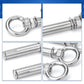 📢📢50% OFF !! ⏰🔩 2026 Sale — Over 23,200 Sold! ⚙️ 6PCS/Pack 304 Stainless Steel Lifting Ring Expansion Screw