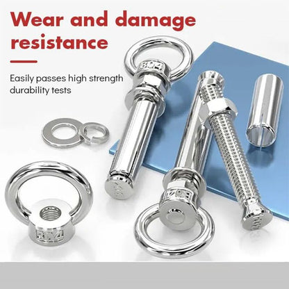 📢📢50% OFF !! ⏰🔩 2026 Sale — Over 23,200 Sold! ⚙️ 6PCS/Pack 304 Stainless Steel Lifting Ring Expansion Screw